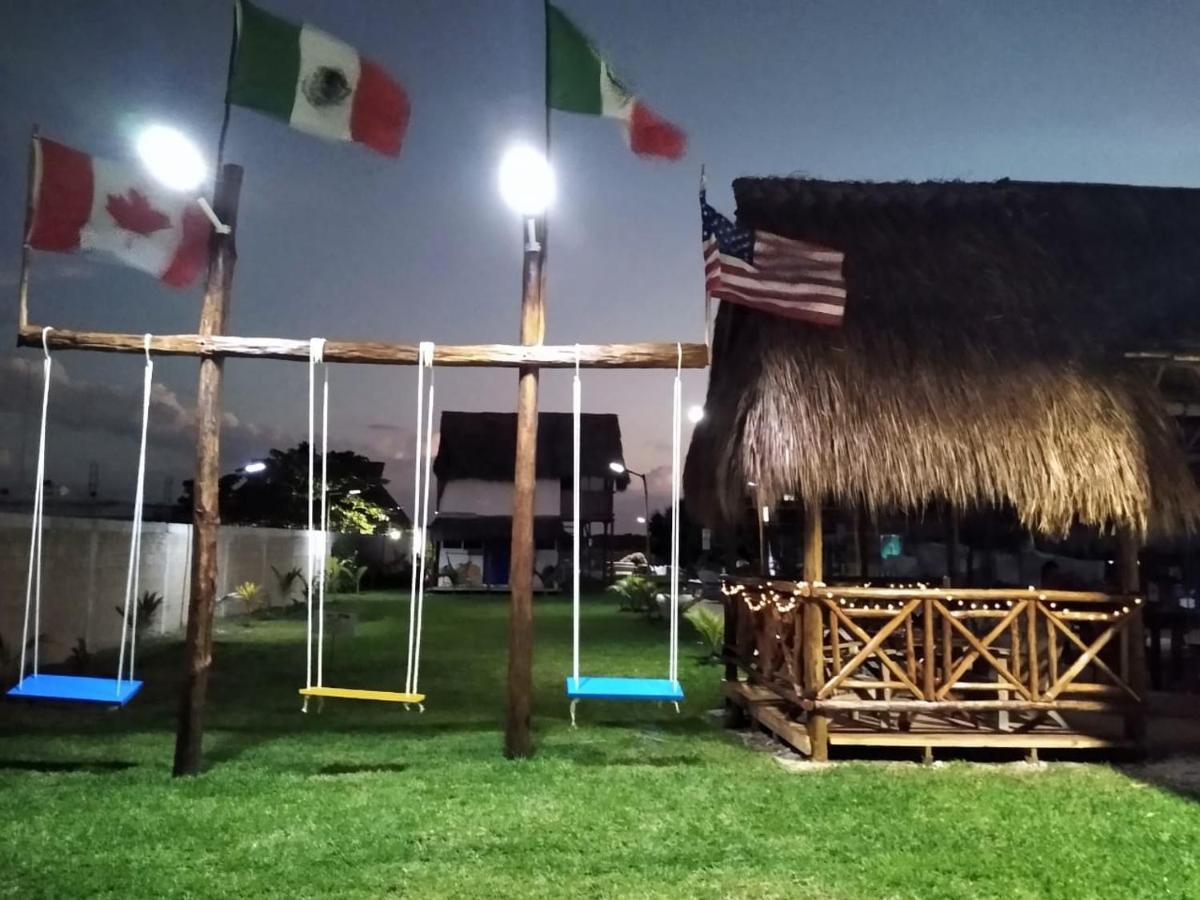 Camping Y Cabanas Chelem Ngoại thất bức ảnh