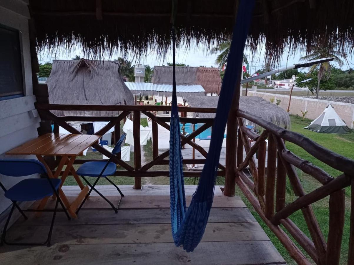 Camping Y Cabanas Chelem Ngoại thất bức ảnh